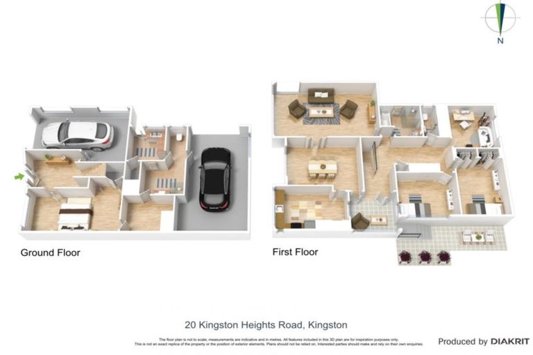 Photo of property in 20 Kingston Heights Road, Kingston, Wellington, 6021