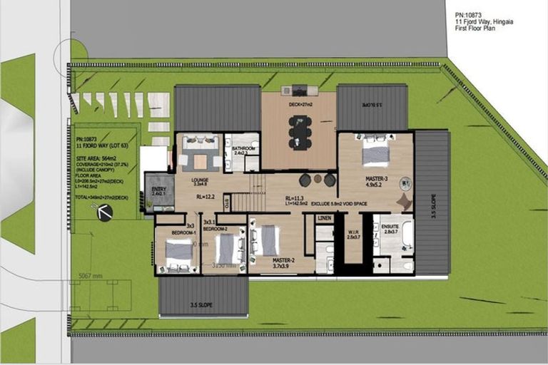 Photo of property in 5 Fjord Way, Karaka, Papakura, 2113