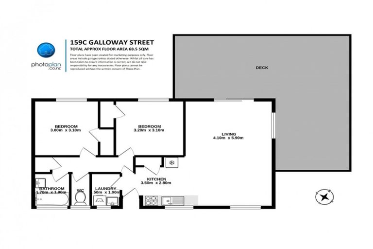 Photo of property in 159c Galloway Street, Hamilton East, Hamilton, 3216