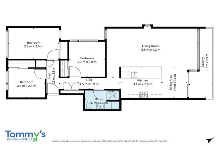 Photo of property in Republic2, 6a/11 Tennyson Street, Te Aro, Wellington, 6011