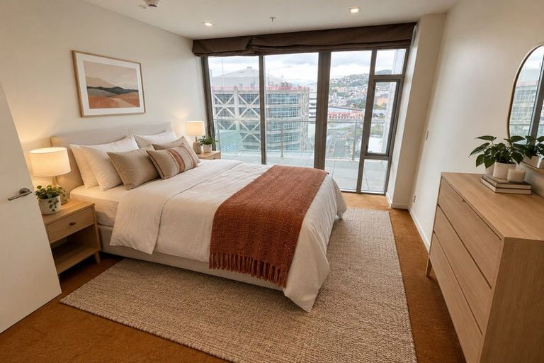 Photo of property in Chews Lane Apartments, 11h/9 Chews Lane, Wellington Central, Wellington, 6011