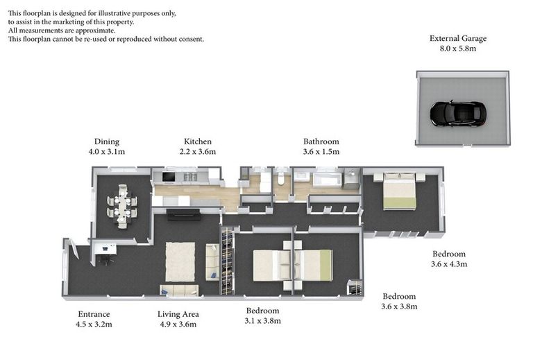 Photo of property in 21 Portal Crescent, Beerescourt, Hamilton, 3200