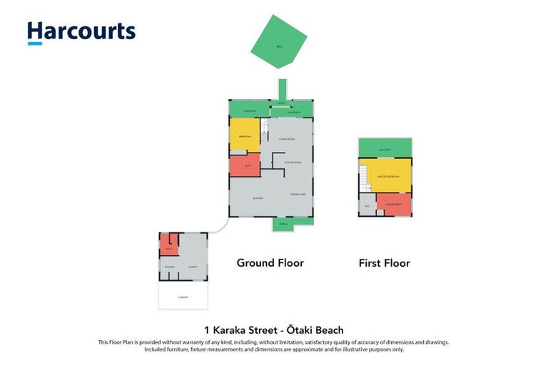 Photo of property in 1 Karaka Street, Otaki Beach, Otaki, 5512