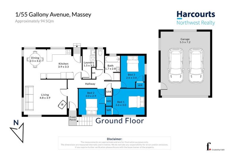 Photo of property in 1/55 Gallony Avenue, Massey, Auckland, 0614