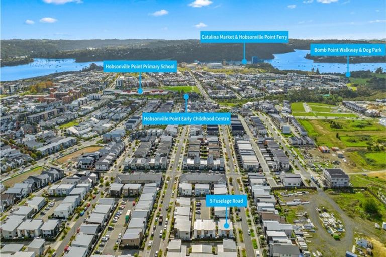 Photo of property in 9 Fuselage Road, Hobsonville, Auckland, 0616