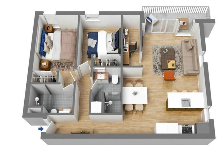 Photo of property in 407/22 Library Lane, Albany, Auckland, 0632