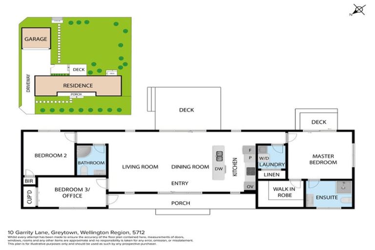 Photo of property in 10 Garrity Lane, Greytown, 5712