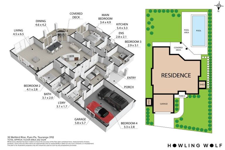 Photo of property in 32 Bellbird Rise, Pyes Pa, Tauranga, 3112