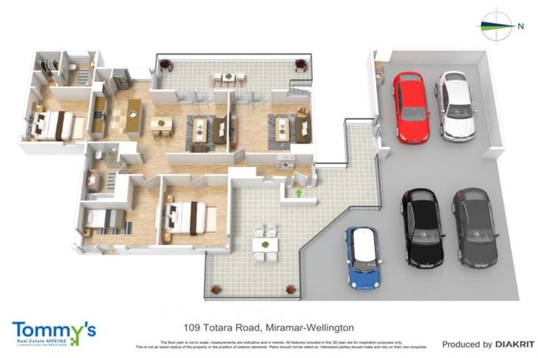 Photo of property in 109 Totara Road, Miramar, Wellington, 6022