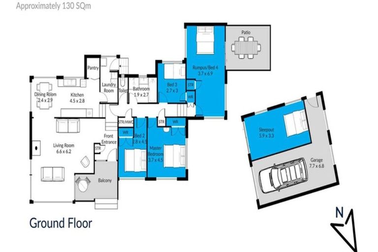 Photo of property in 23 Finlow Drive, Te Atatu South, Auckland, 0610