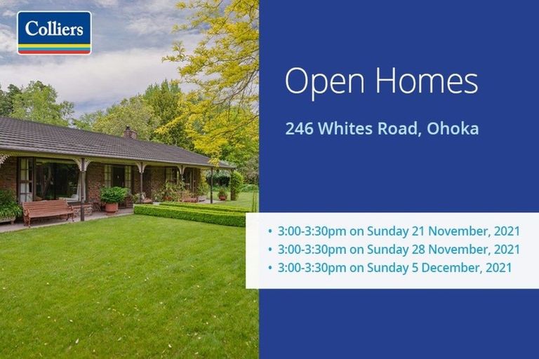 Photo of property in 246 Whites Road, Ohoka, Kaiapoi, 7692