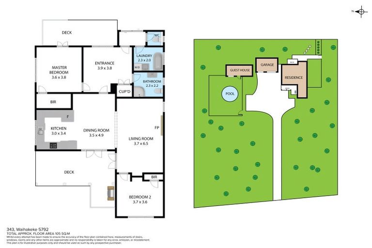 Photo of property in 343 Waihakeke Road, Waihakeke, Carterton, 5792
