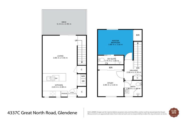 Photo of property in 4337c Great North Road, Glendene, Auckland, 0602