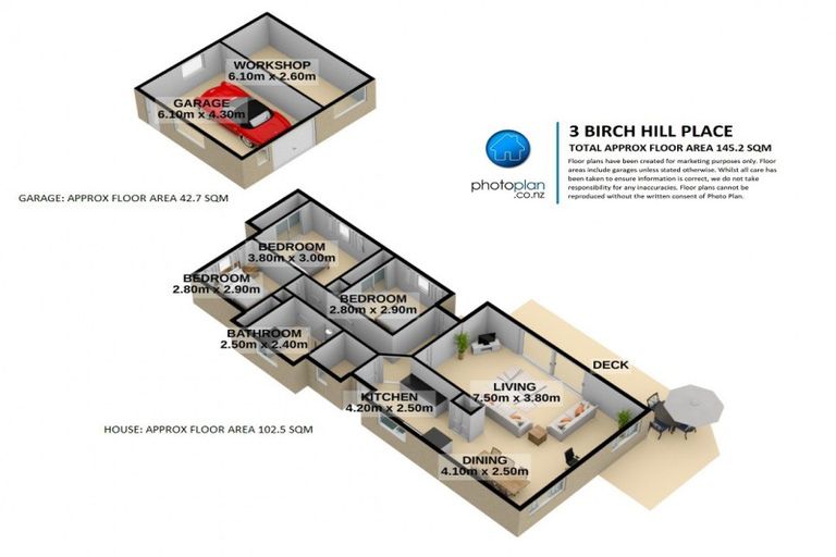 Photo of property in 3 Birch Hill Place, Dinsdale, Hamilton, 3204