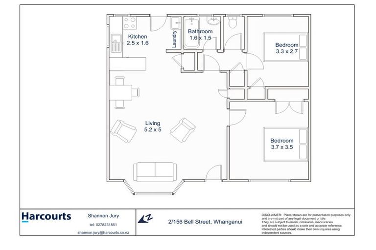 Photo of property in 156b Bell Street, Whanganui, 4500