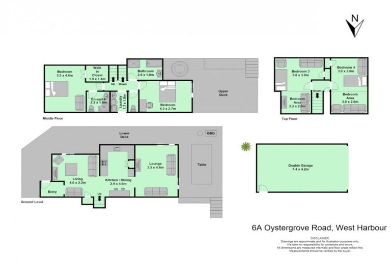 Photo of property in 1/6 Oystergrove Road, West Harbour, Auckland, 0618