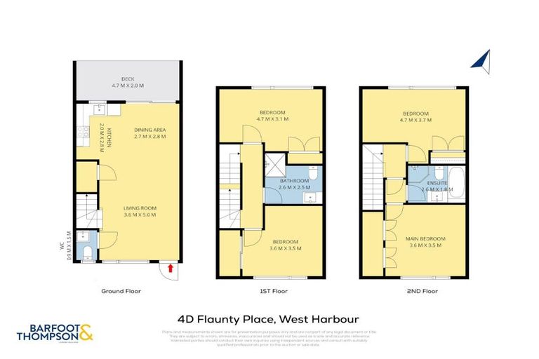 Photo of property in 4d Flaunty Place, West Harbour, Auckland, 0618