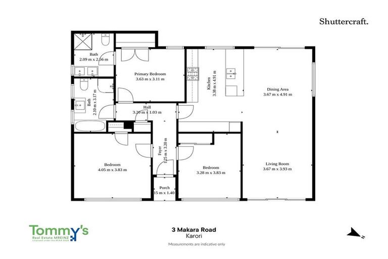 Photo of property in 3 Makara Road, Karori, Wellington, 6012