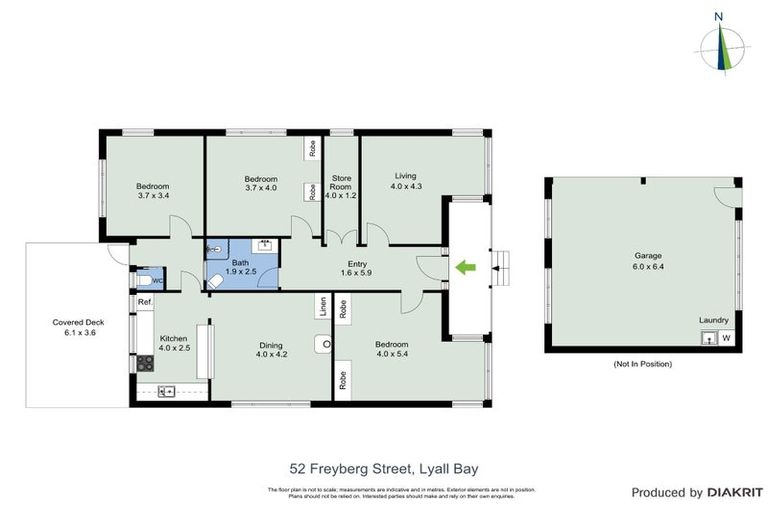 Photo of property in 52 Freyberg Street, Lyall Bay, Wellington, 6022