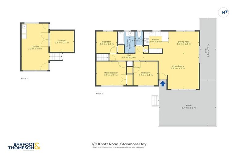 Photo of property in 1/8 Knott Road, Stanmore Bay, Whangaparaoa, 0932