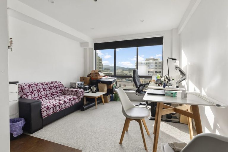 Photo of property in Alpha Apartments, 501/4 Elizabeth Street, Mount Victoria, Wellington, 6011