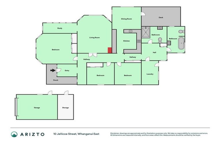 Photo of property in 10 Jellicoe Street, Whanganui East, Whanganui, 4500