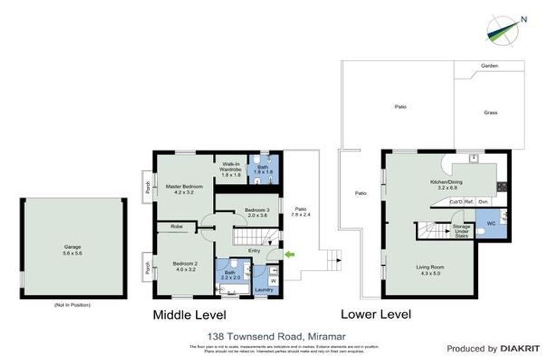 Photo of property in 138 Townsend Road, Miramar, Wellington, 6022