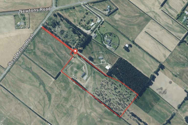 Photo of property in 260 West Melton Road, Rolleston, Christchurch, 7675