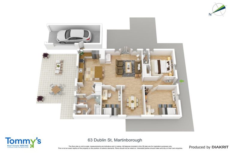 Photo of property in 63 Dublin Street, Martinborough, 5711