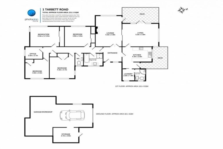 Photo of property in 1 Tarbett Road, Hillcrest, Hamilton, 3216