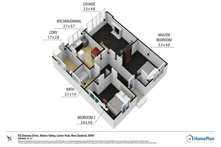 Photo of property in 62 Delaney Drive, Stokes Valley, Lower Hutt, 5019