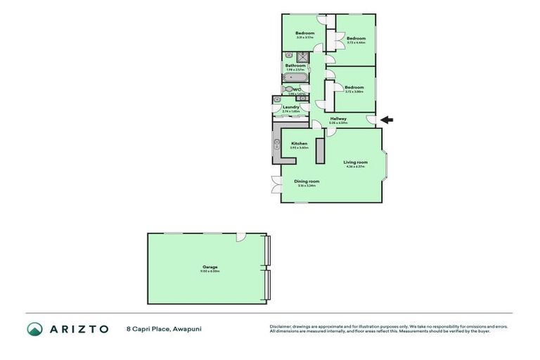 Photo of property in 8 Capri Place, Awapuni, Palmerston North, 4412