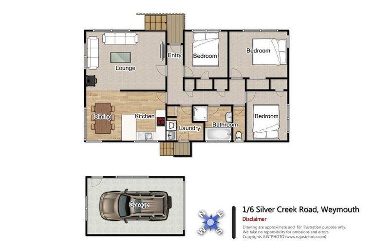 Photo of property in 1/6 Silver Creek Road, Weymouth, Auckland, 2103