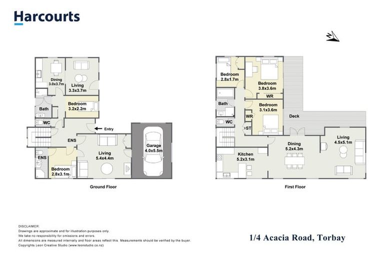 Photo of property in 1/4 Acacia Road, Torbay, Auckland, 0632