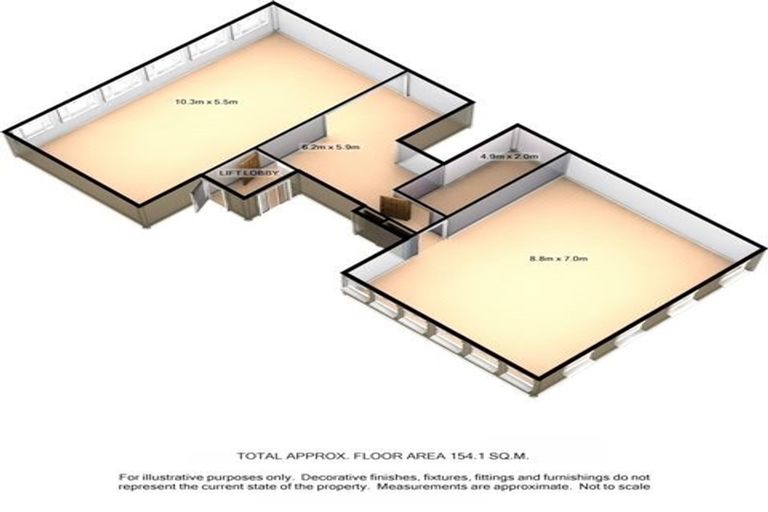 Photo of property in Masonic Bldg, 6/39 Ghuznee Street, Te Aro, Wellington, 6011