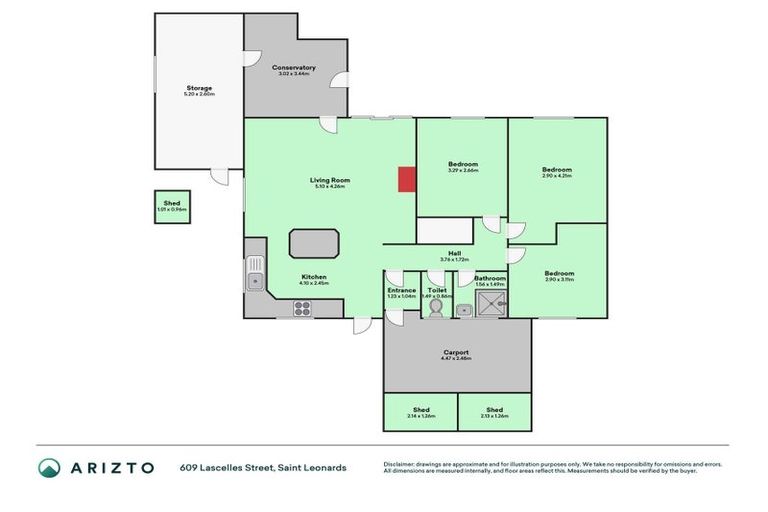 Photo of property in 609 Lascelles Street, Saint Leonards, Hastings, 4120