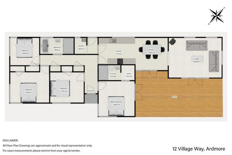 Photo of property in 12 Village Way, Ardmore, Papakura, 2582