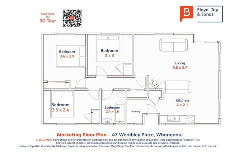 Photo of property in 47 Wembley Place, Whanganui East, Whanganui, 4500