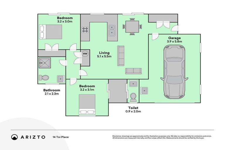 Photo of property in 14 Toi Place, Papamoa, 3118