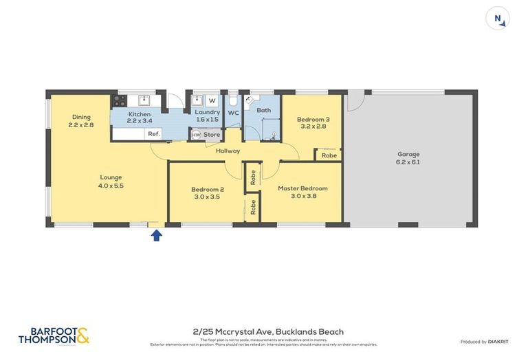 Photo of property in 2/25 Mccrystal Avenue, Bucklands Beach, Auckland, 2012