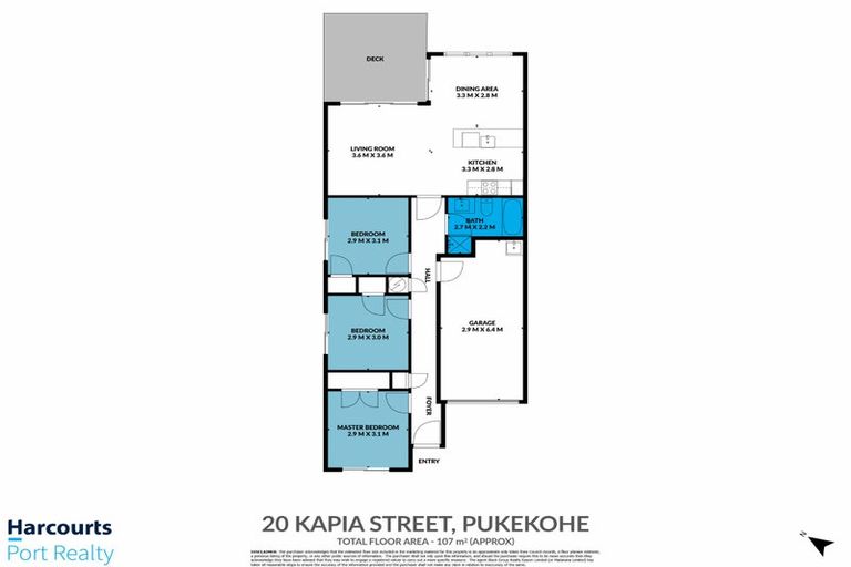 Photo of property in 22 Kapia Street, Pukekohe, 2120