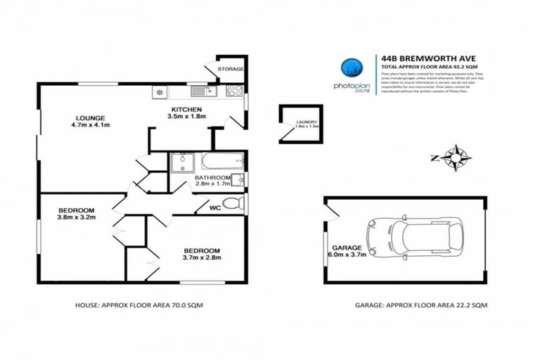 Photo of property in 44b Bremworth Avenue, Dinsdale, Hamilton, 3204