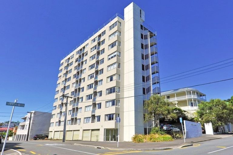 Photo of property in Melksham Towers, 201/131 Brougham Street, Mount Victoria, Wellington, 6011