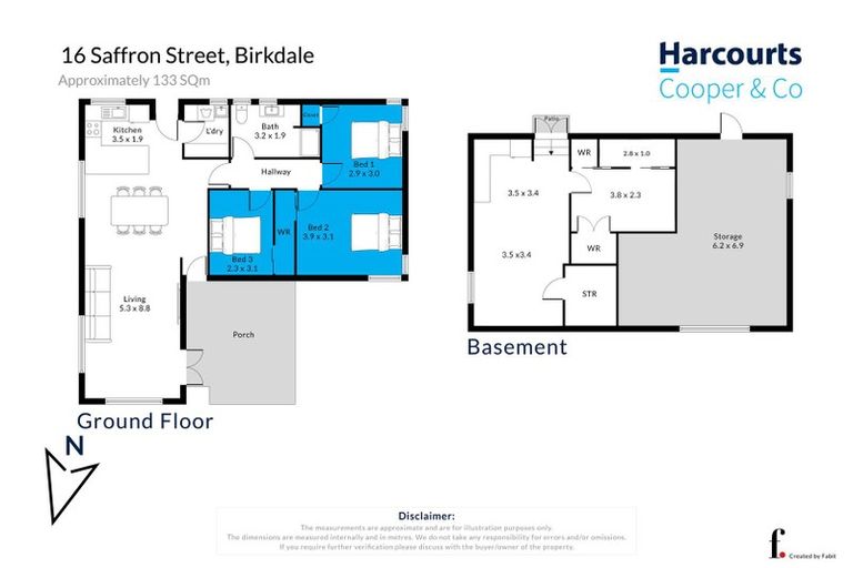 Photo of property in 16 Saffron Street, Birkdale, Auckland, 0626