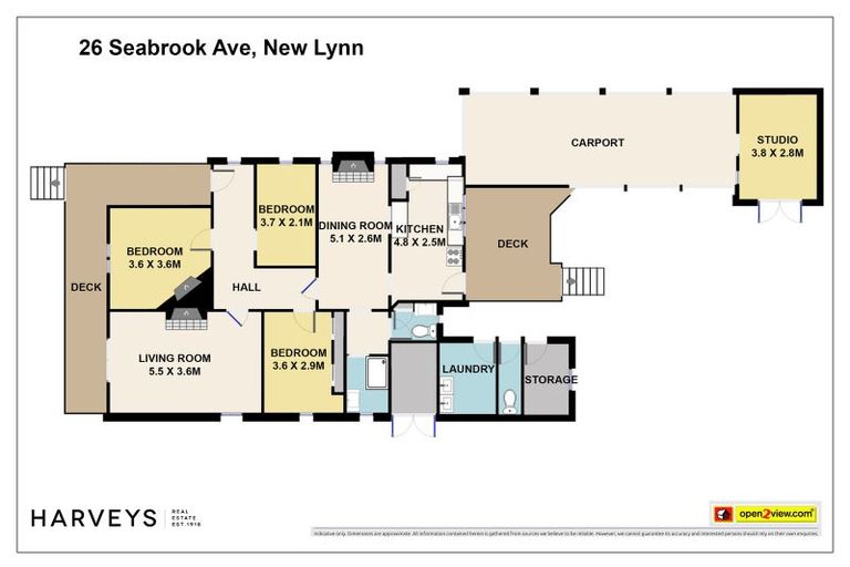 Photo of property in 26 Seabrook Avenue, New Lynn, Auckland, 0600