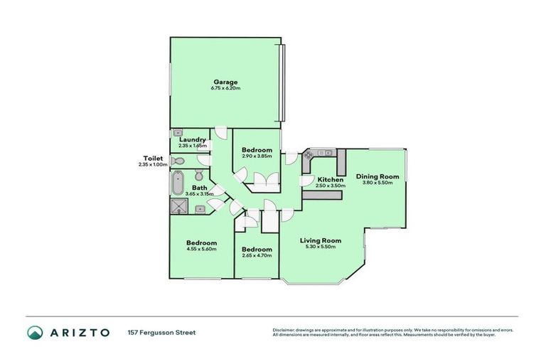 Photo of property in 157 Ferguson Street, West End, Palmerston North, 4412