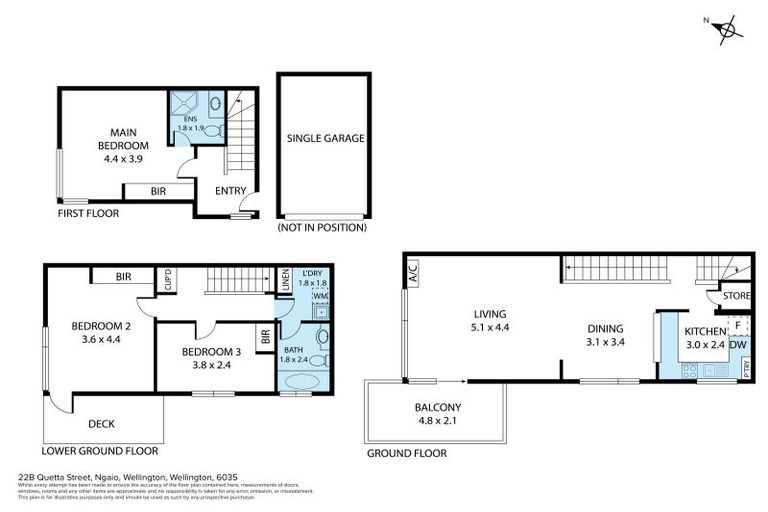 Photo of property in 22b Quetta Street, Ngaio, Wellington, 6035