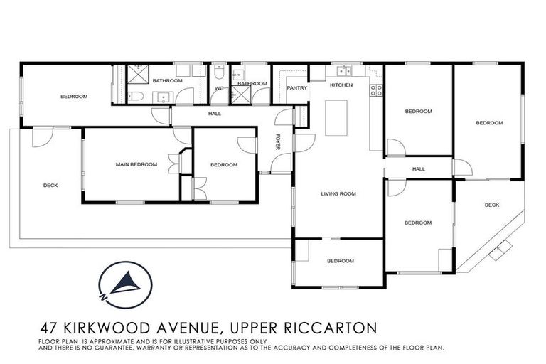 Photo of property in 47 Kirkwood Avenue, Upper Riccarton, Christchurch, 8041