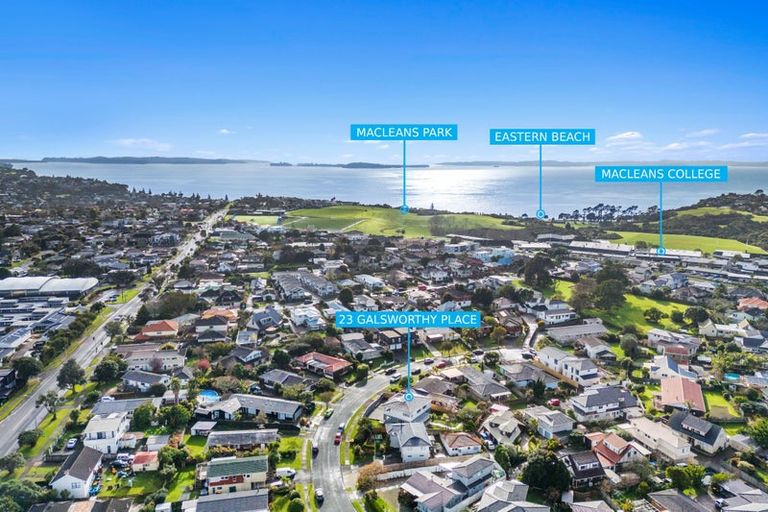 Photo of property in 23 Galsworthy Place, Bucklands Beach, Auckland, 2014