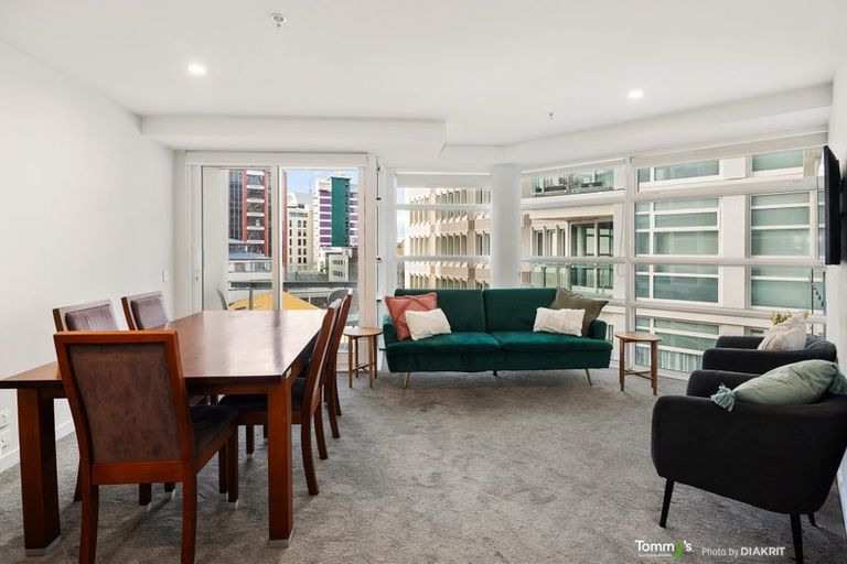 Photo of property in Pinnacle Apartments, W602/160 Victoria Street, Te Aro, Wellington, 6011